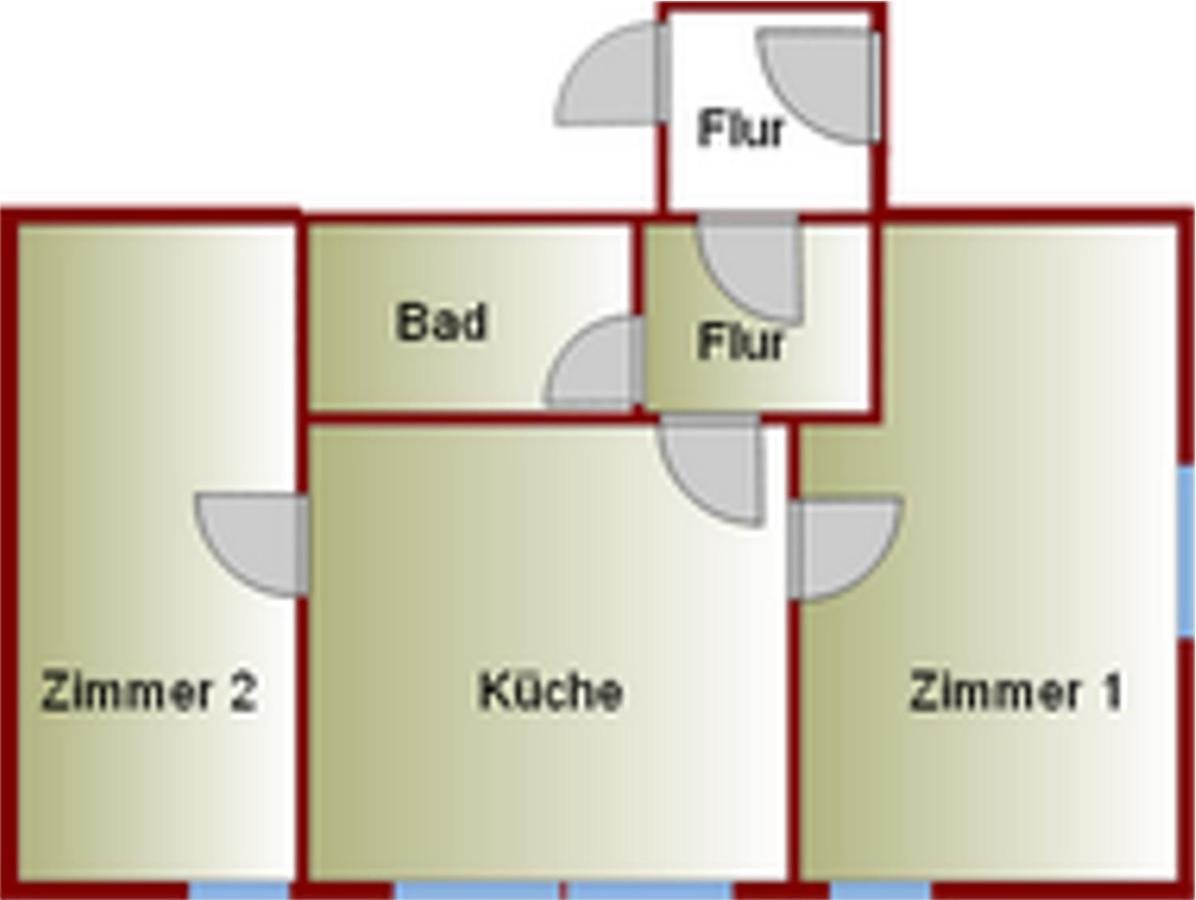 Hundemuede In Dresden Appartement Buitenkant foto